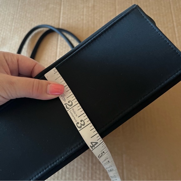 Gianfranco Ferre authentic black tote, shoulder bag - Picture 8 of 14